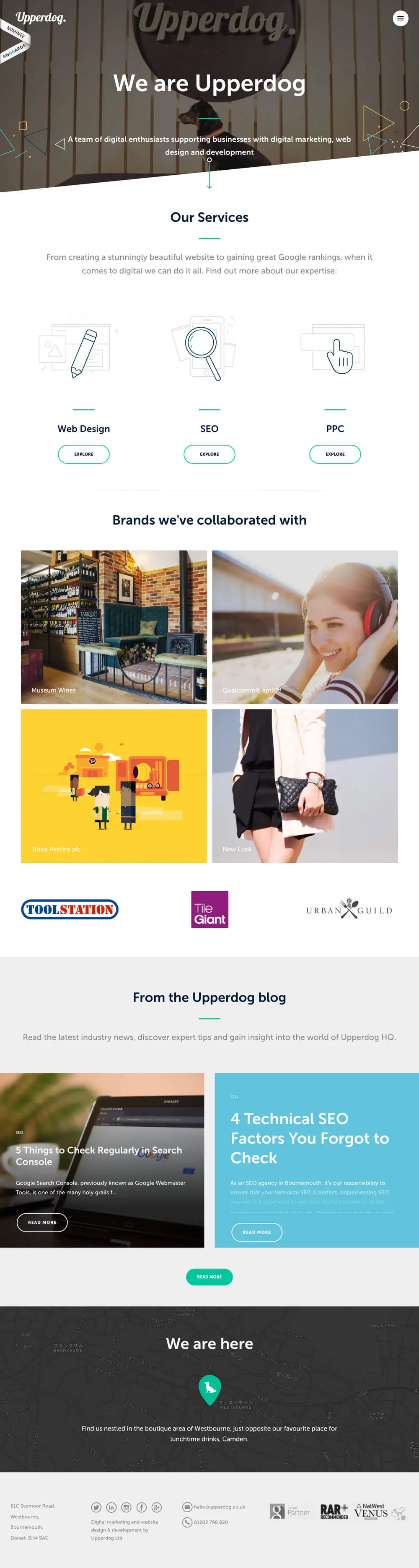 Upperdog | Web Design & Digital Marketing Agency overview image