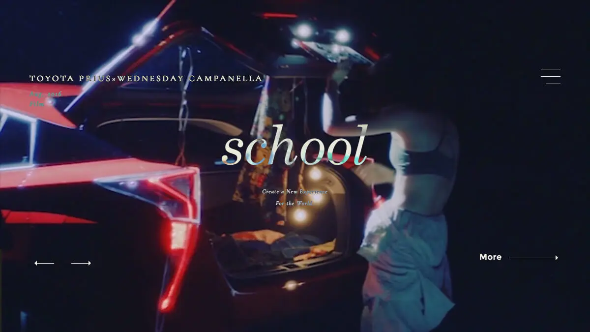school｜Visual＆Interactive Productionのアイキャッチ画像