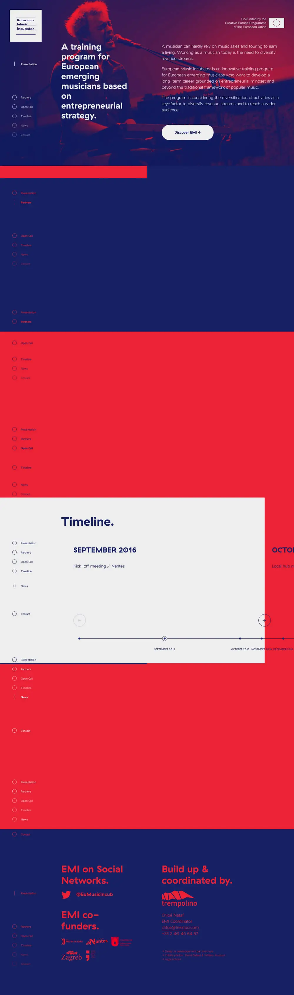 European Music Incubator overview image