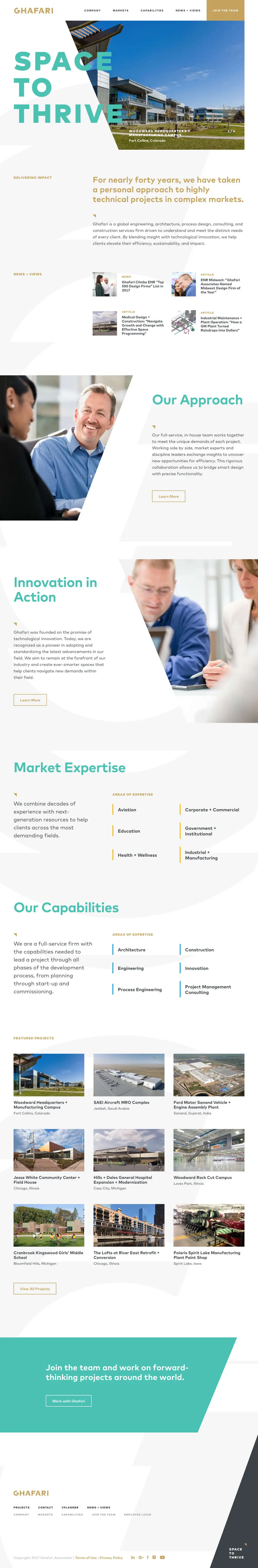 Engineering, Architecture, Process, Consulting +… | Ghafari Associates overview image