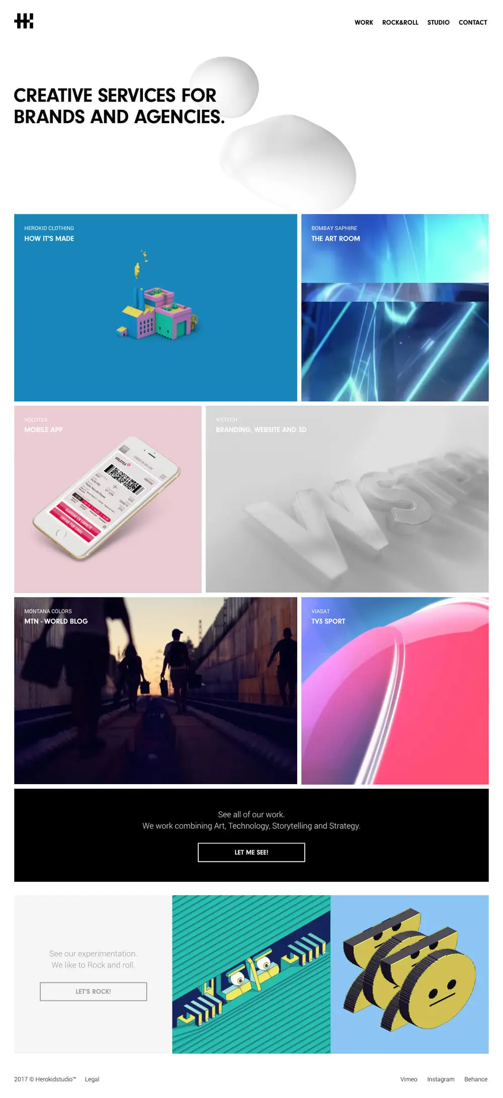 Herokid Studio – Creative services for brands and agencies. overview image
