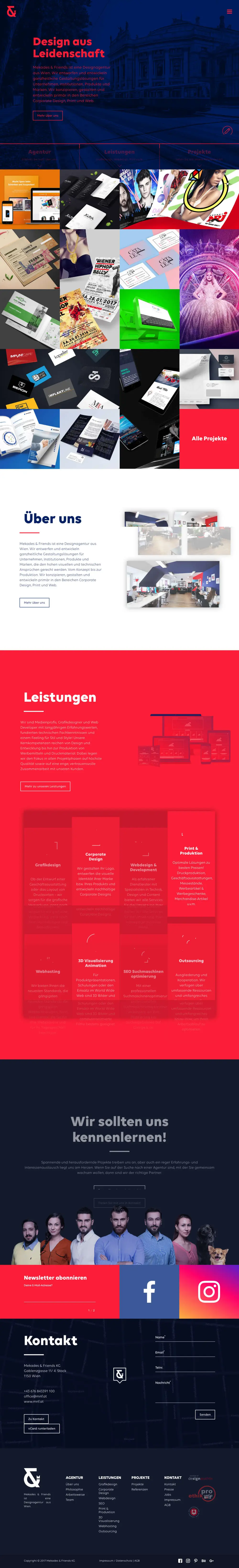 Designagentur – Grafikdesign & Webdesign – Mekades & Friends overview image