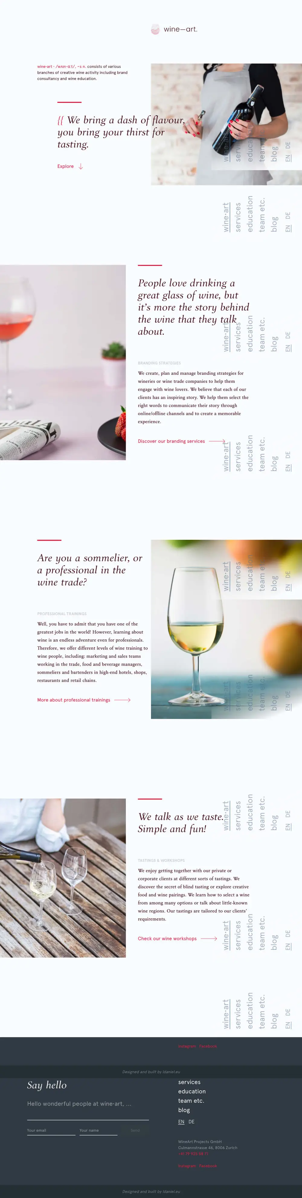 wine•art — Wine consultancy based in Zurich overview image