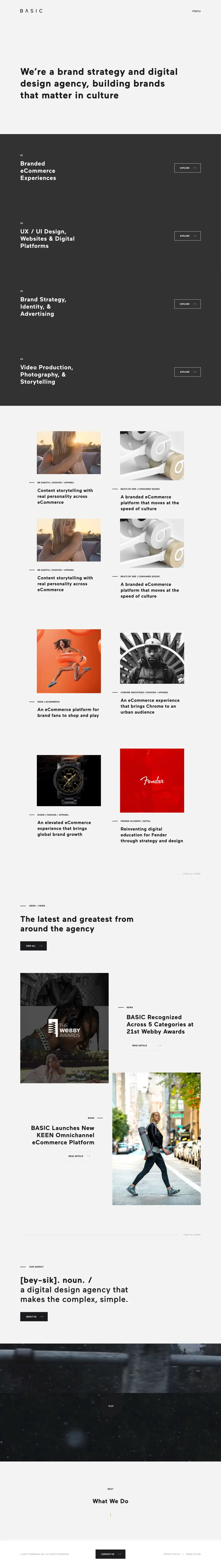 BASIC™ | Digital Web Design & Branding Agency overview image