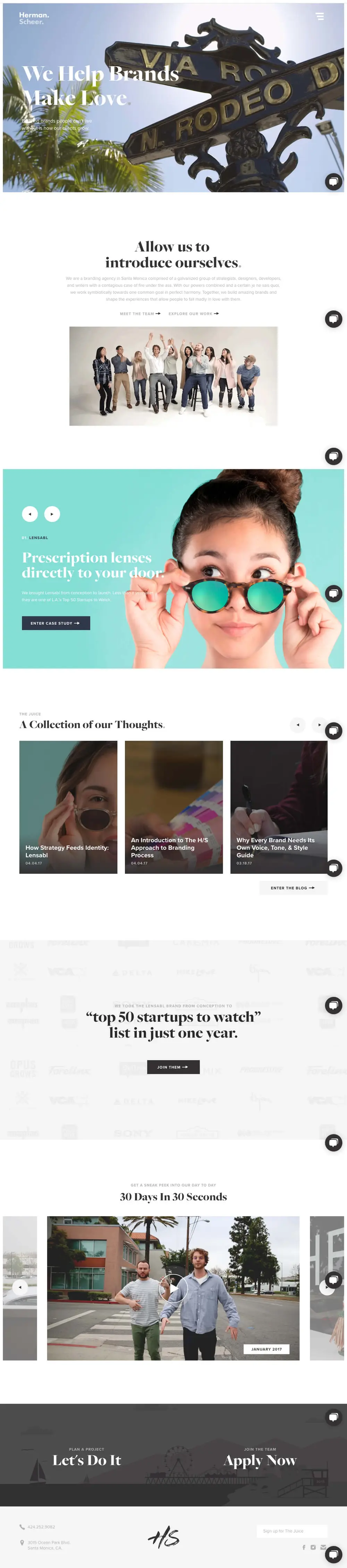 Herman-Scheer | We Help Brands Make Love overview image