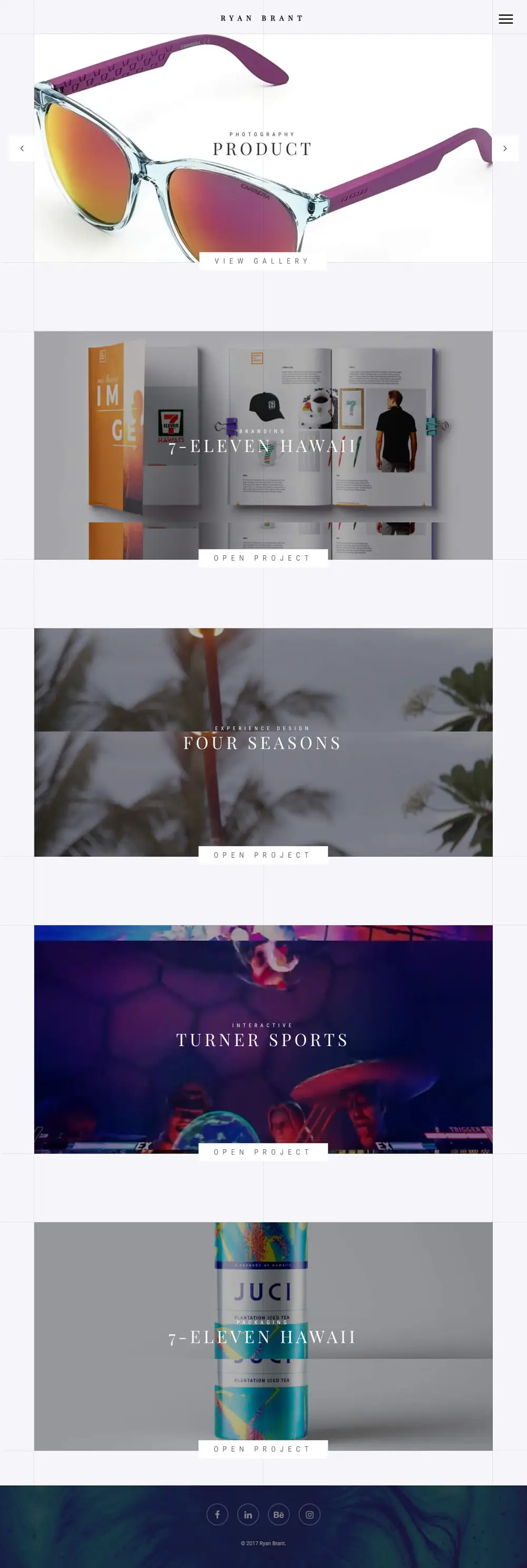 Homepage | Ryan Brant overview image