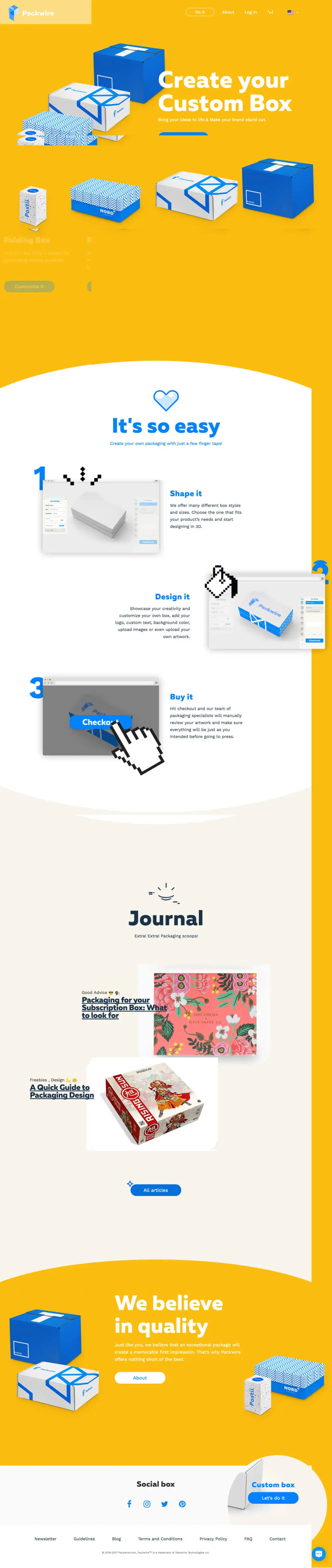 Design Custom Boxes & Packaging | Packwire overview image