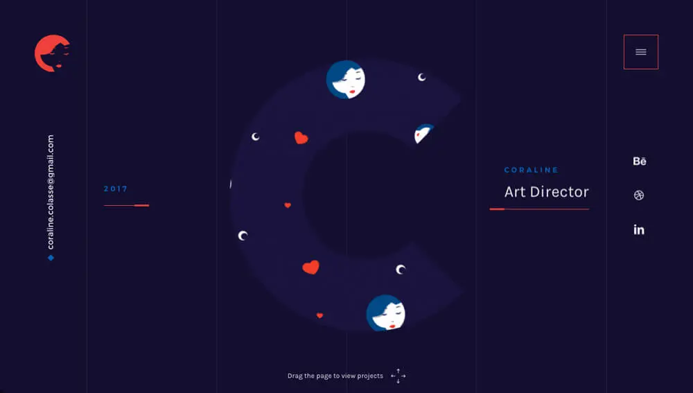 Coraline Colasse – Art director & Designer from Parisのアイキャッチ画像