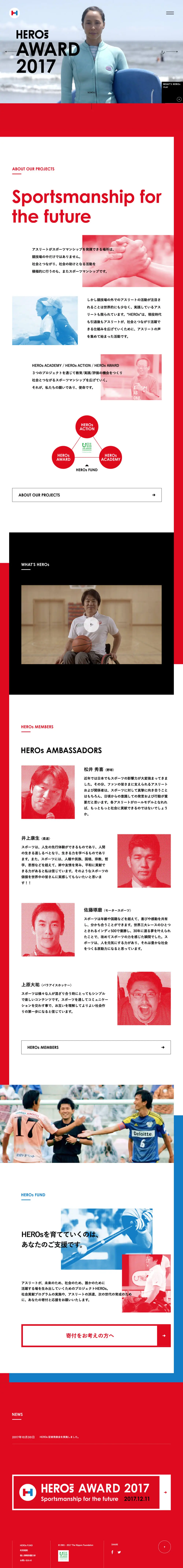 HEROs – Sportsmanship for the future – overview image