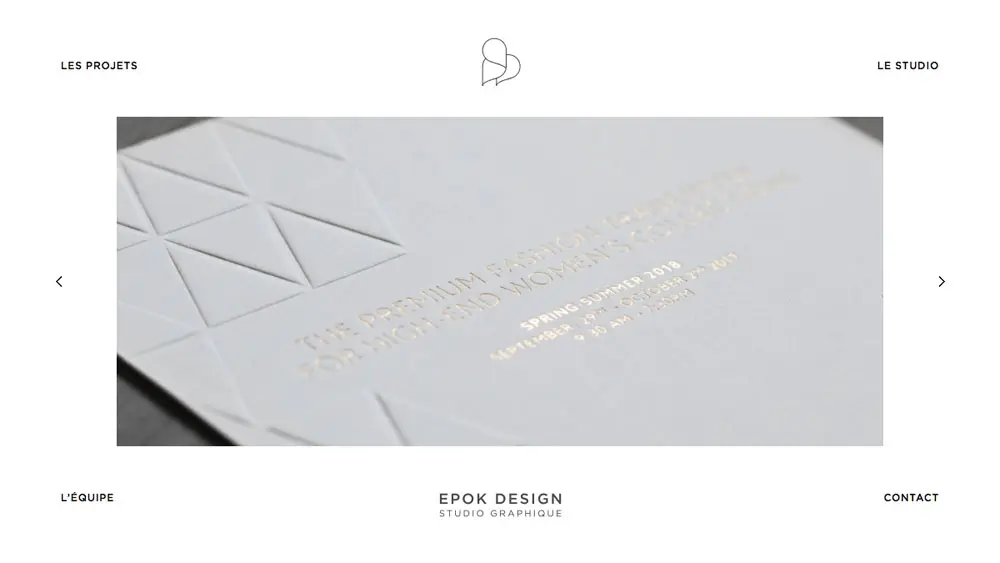 Epok Design – Studio de graphisme à Parisのアイキャッチ画像