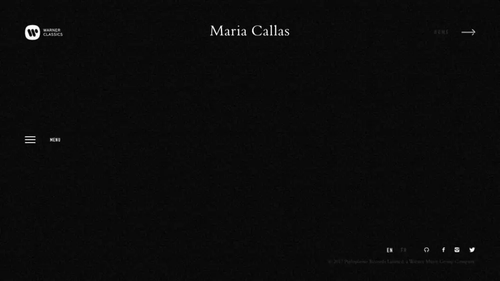 Maria Callas – official websiteのアイキャッチ画像