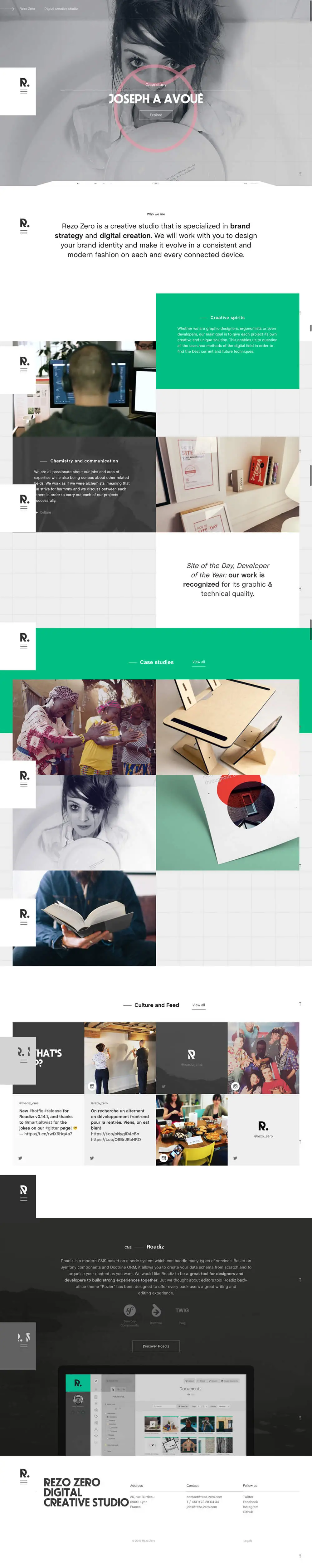 Rezo Zero – Digital creative studio overview image