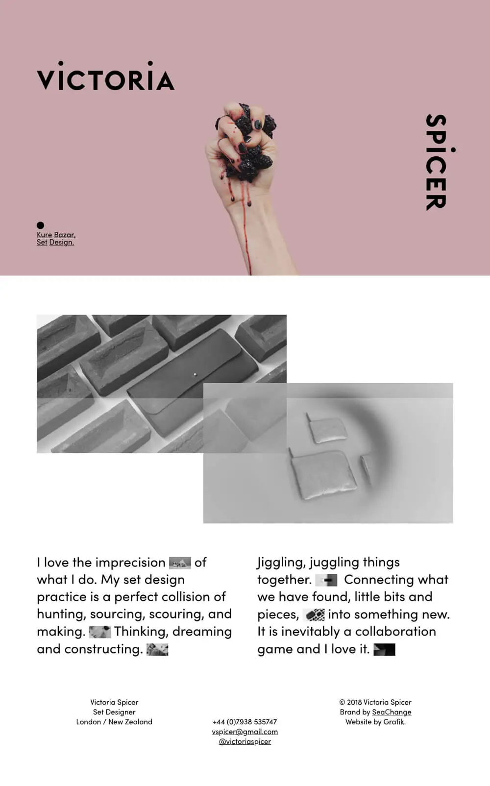 Victoria Spicer — London based Set Designer overview image