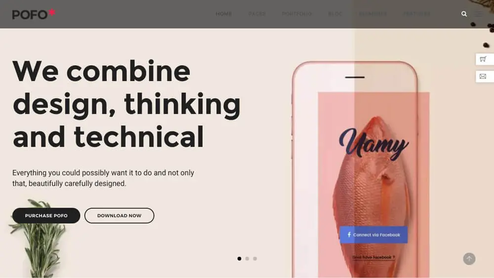 Pofo Digital Agency Themeのアイキャッチ画像