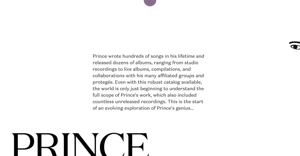 Prince Discographyのアイキャッチ画像