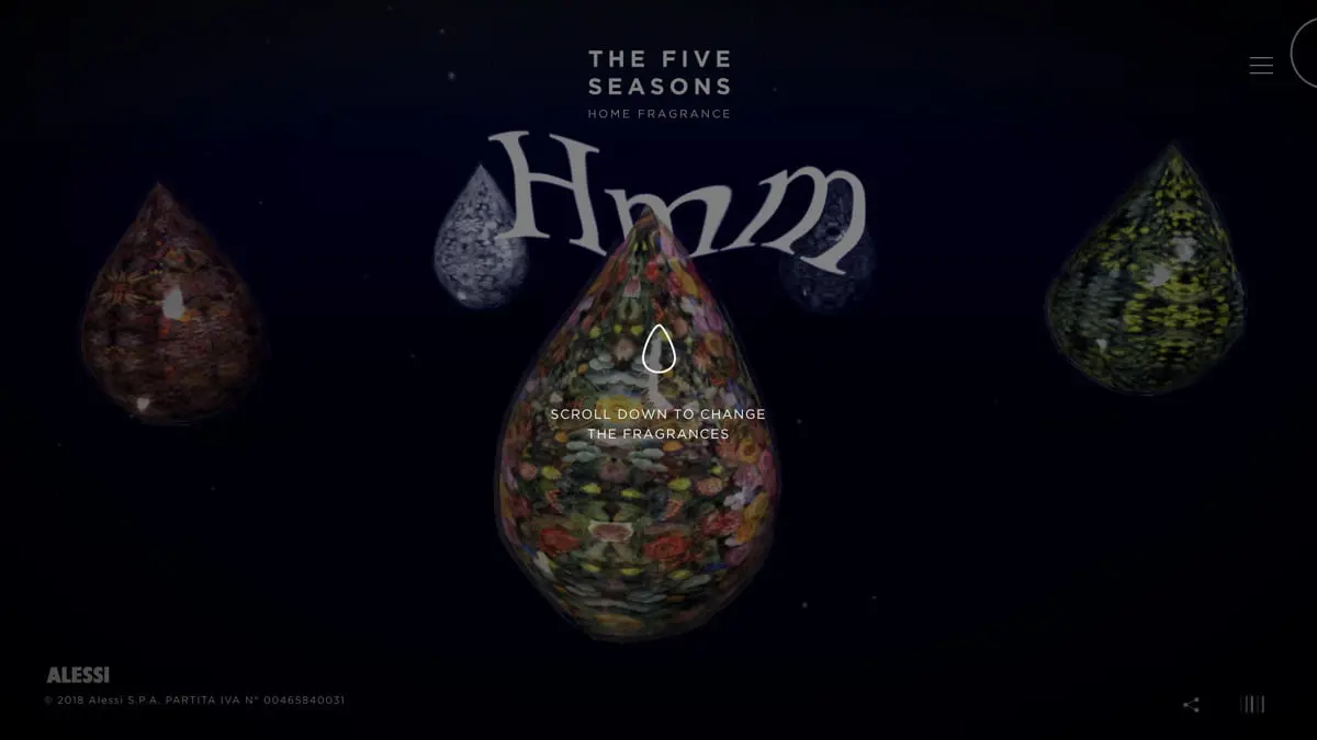 The Five Seasons – Alessi Home Fragranceのアイキャッチ画像