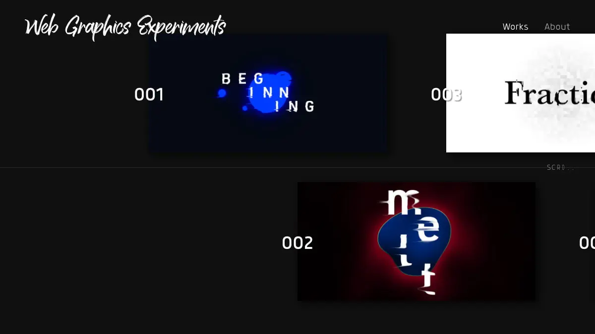 Web Graphics Experimentsのアイキャッチ画像