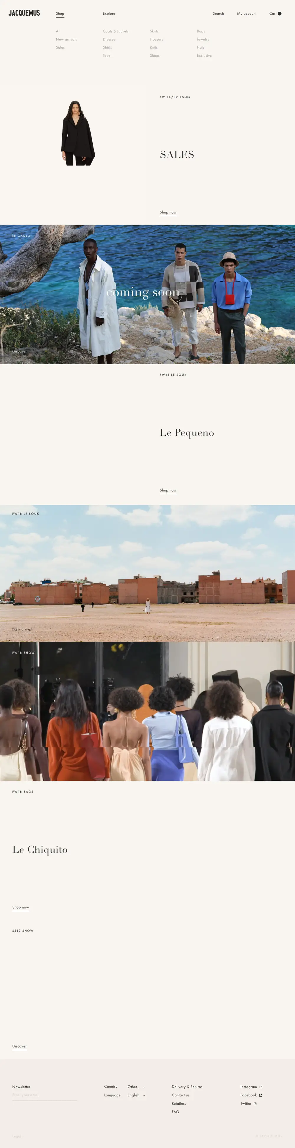 JACQUEMUS overview image