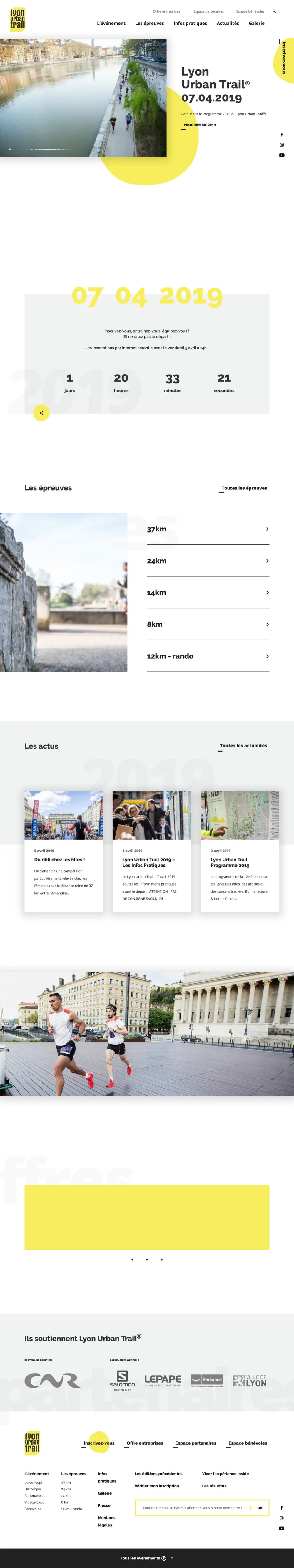 Lyon Urban Trail overview image