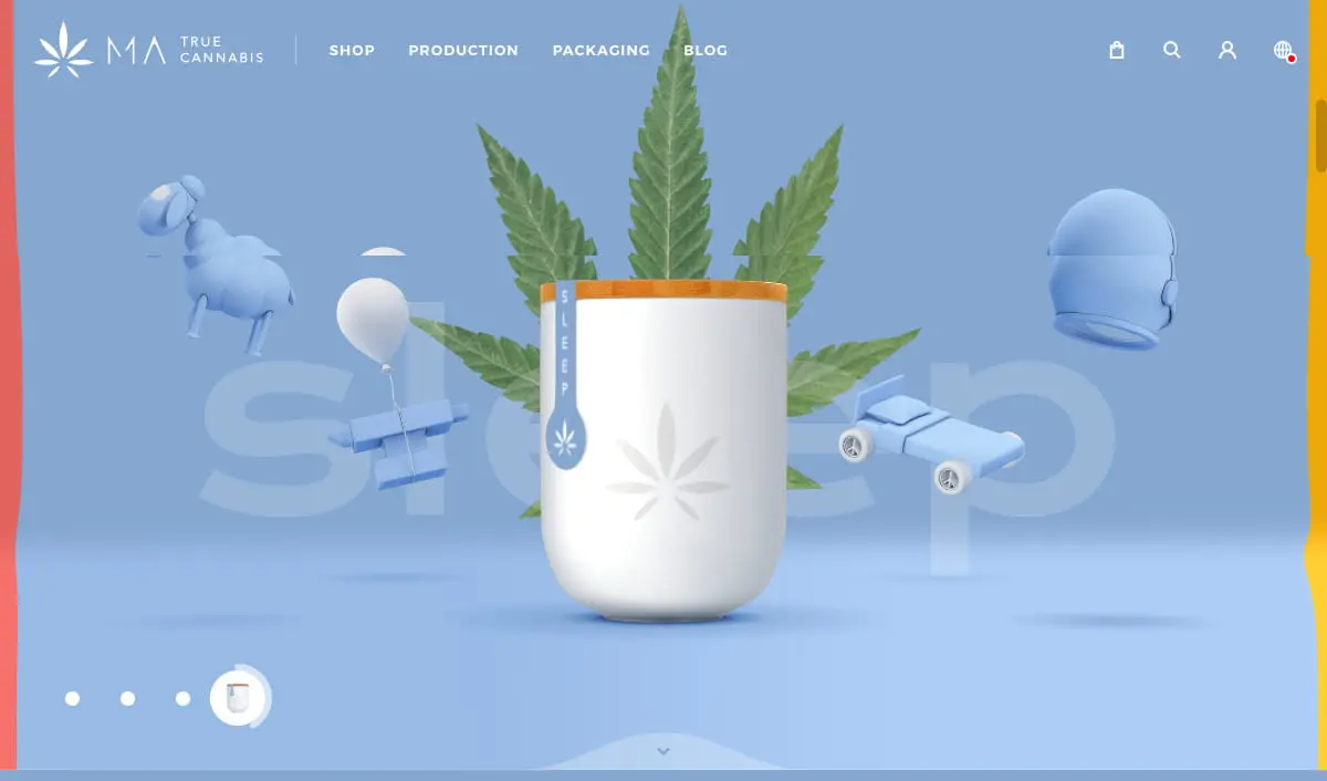 MA True Cannabis: CBD Inflorescence & Pre-Rolled Jointsのアイキャッチ画像