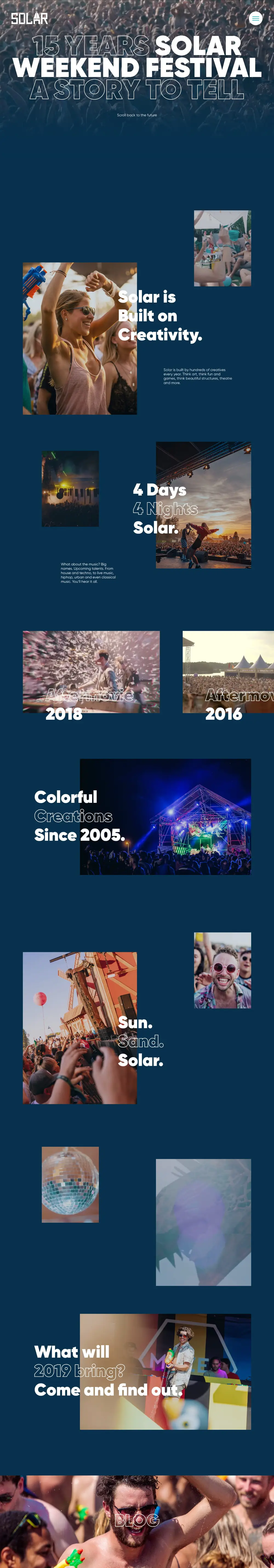 15 years — Solar Weekend overview image
