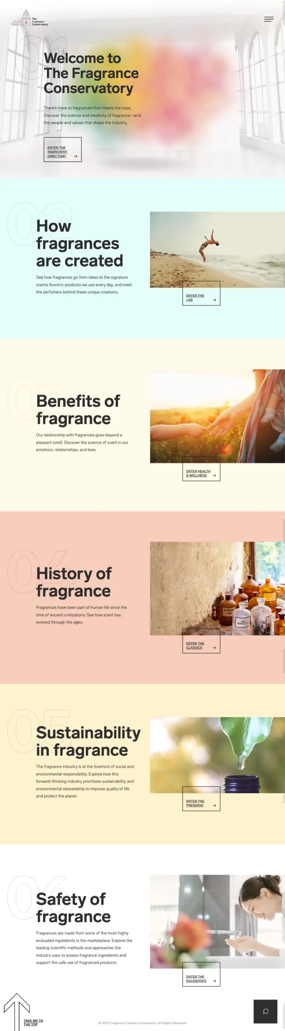 The Fragrance Conservatory overview image