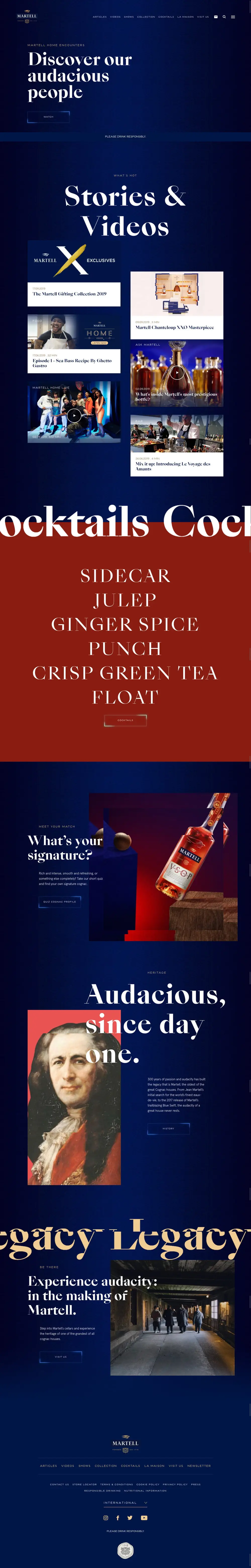 Martell Cognac | The oldest of the great cognac houses overview image