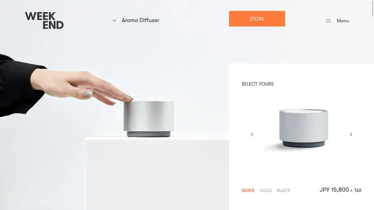 Aroma Diffuser – WEEK ENDのアイキャッチ画像