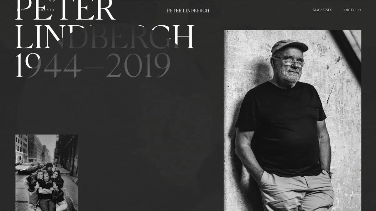 Peter Lindberghのアイキャッチ画像