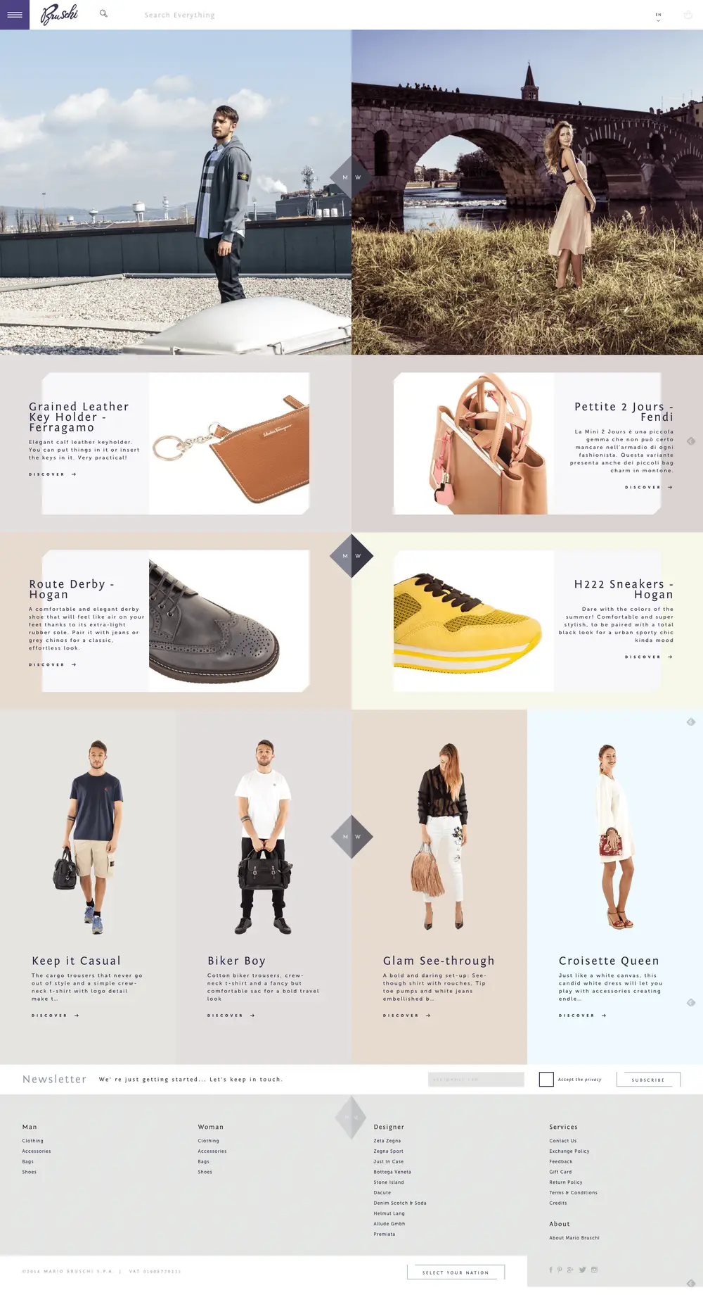 Mario Bruschi | Clothing, shoes, accessories and bags overview image