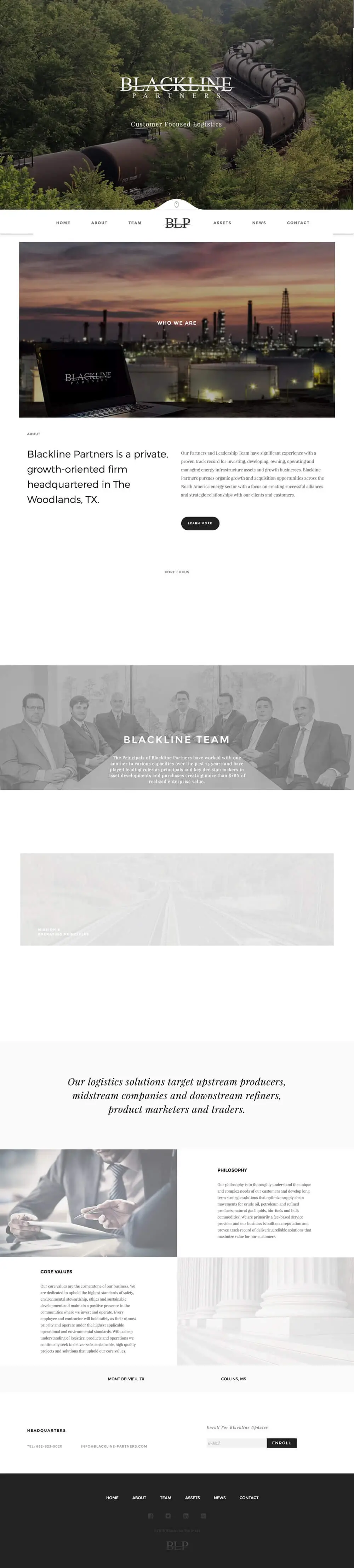 Blackline Partners | Customer Focused Logistics overview image
