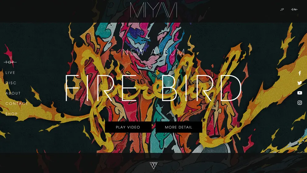 MIYAVI Official Site 【MYV382TOKYO.com】のアイキャッチ画像