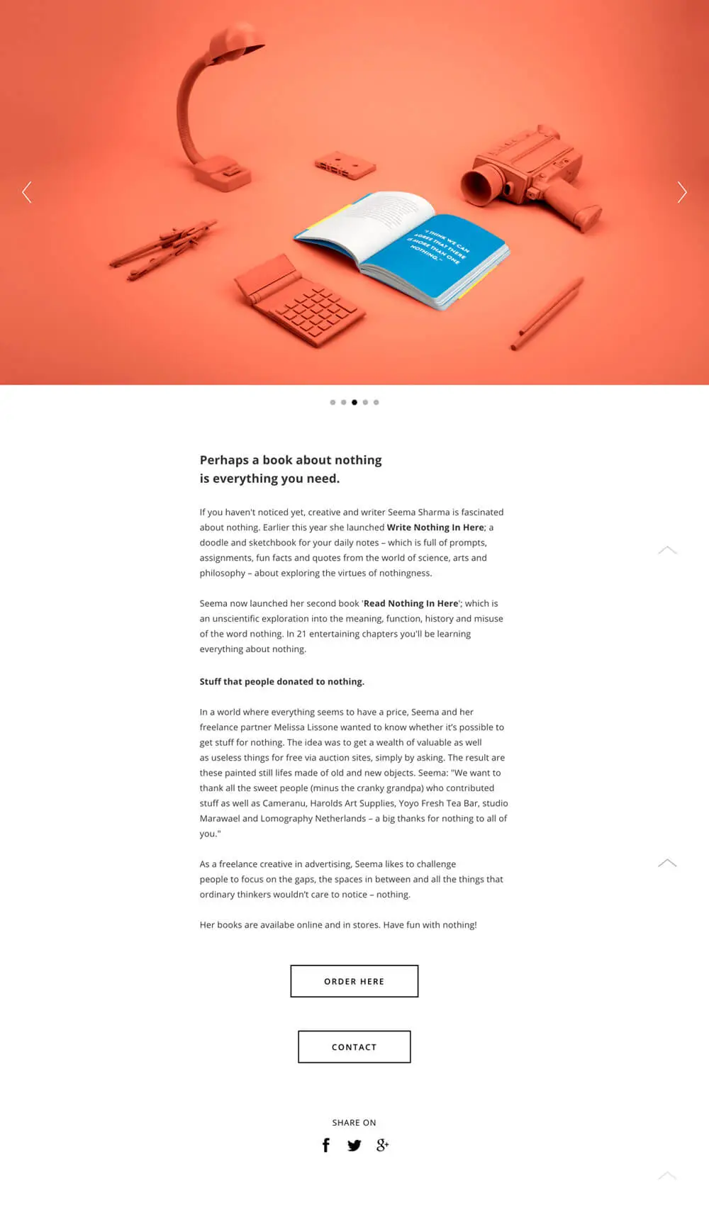 Books about nothing overview image