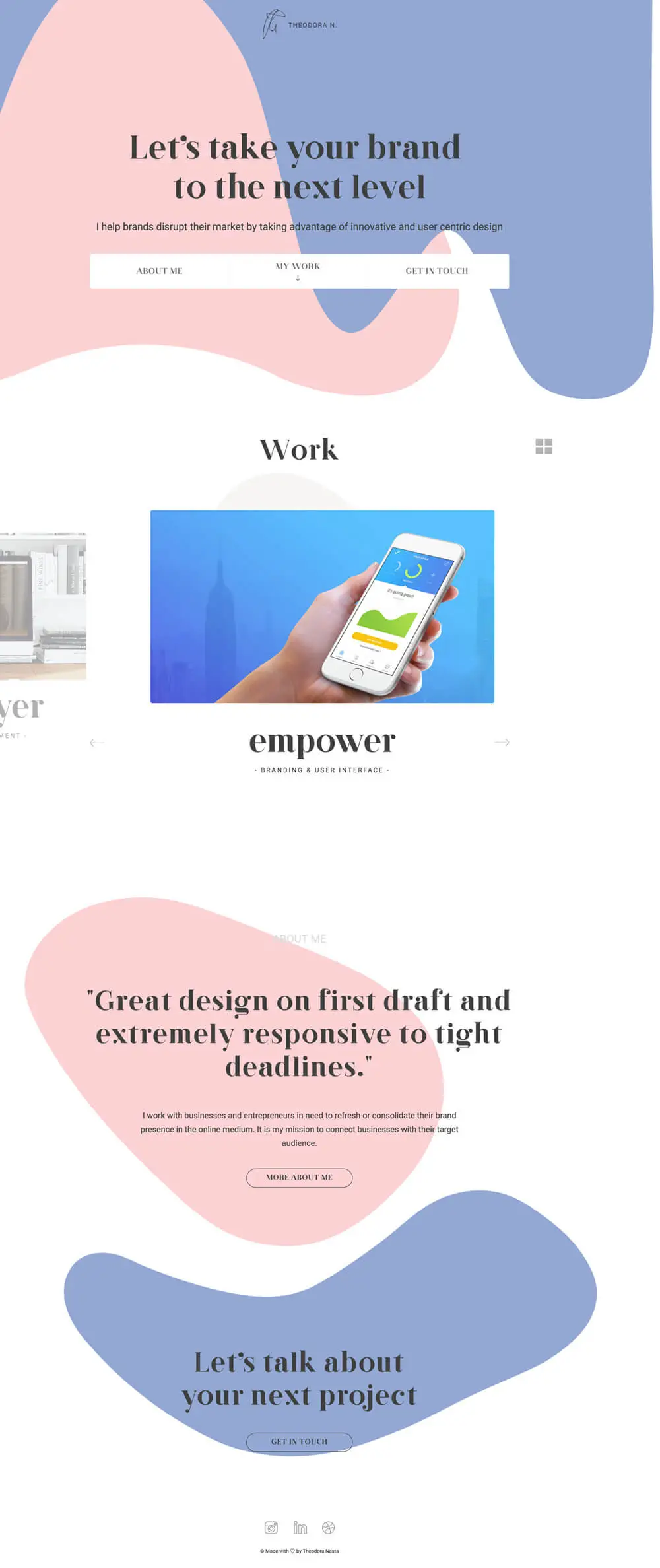 Theodora Nasta – Multimedia Designer overview image