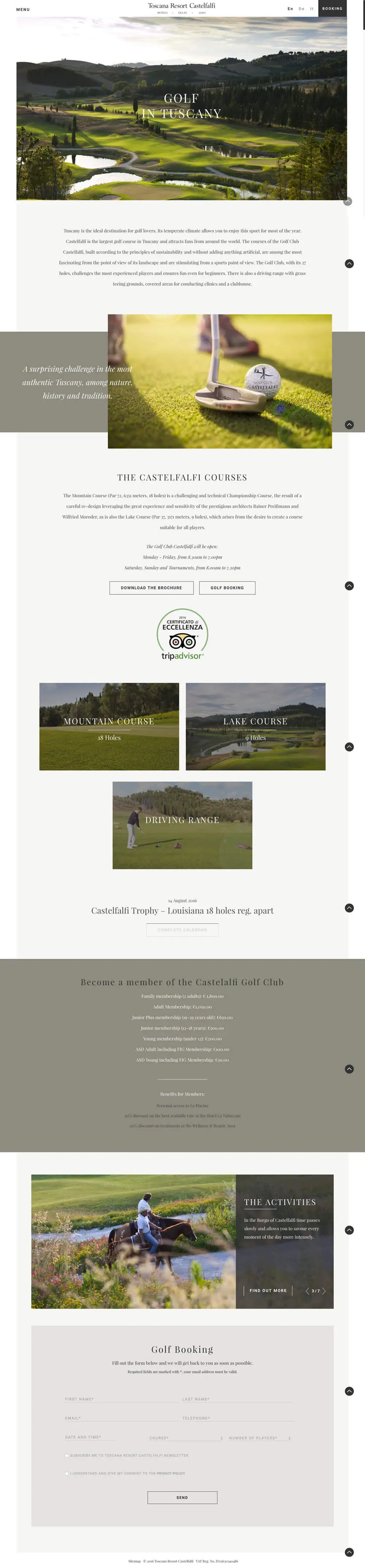 Luxury Resort in Tuscany | Toscana Resort Castelfalfi overview image