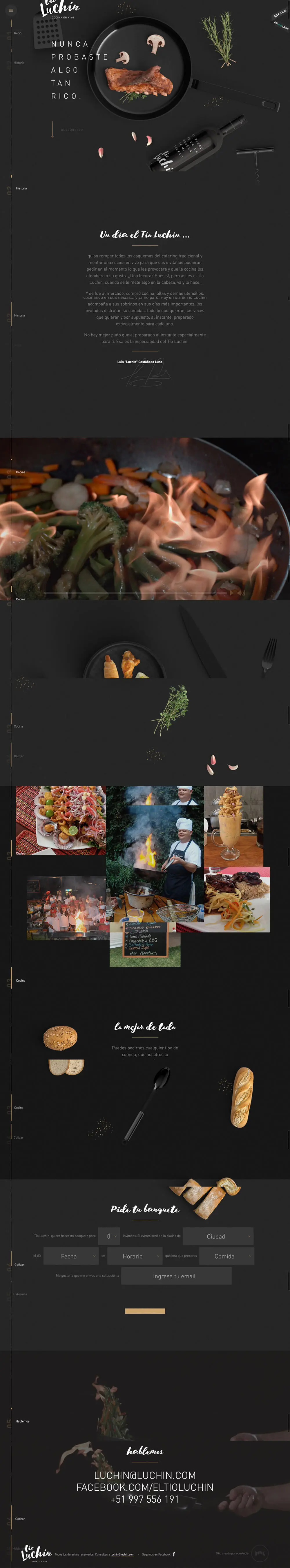 Tío Luchín – Cocina en vivo overview image