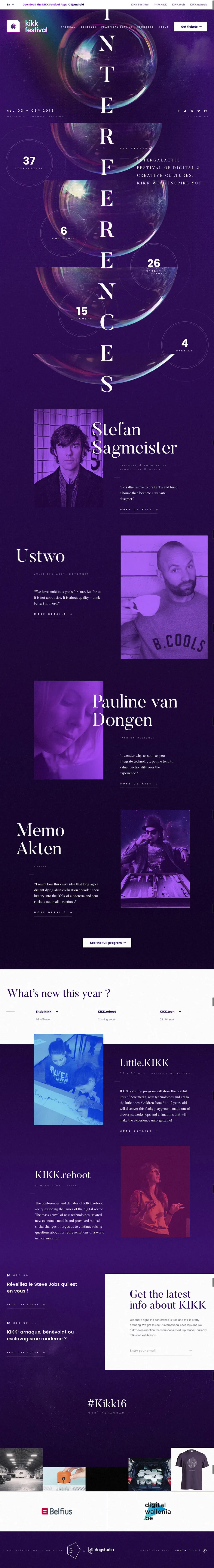 KIKK Festival overview image