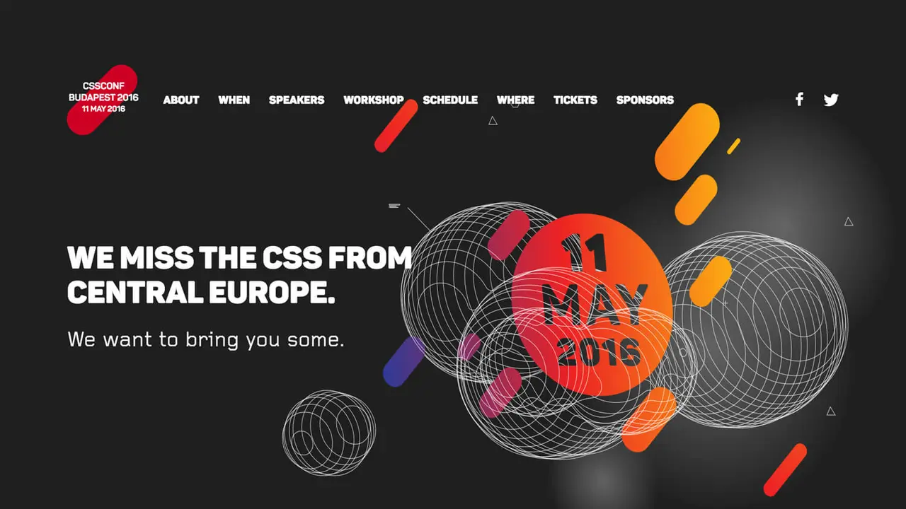 CSSConf Budapest 2016のアイキャッチ画像