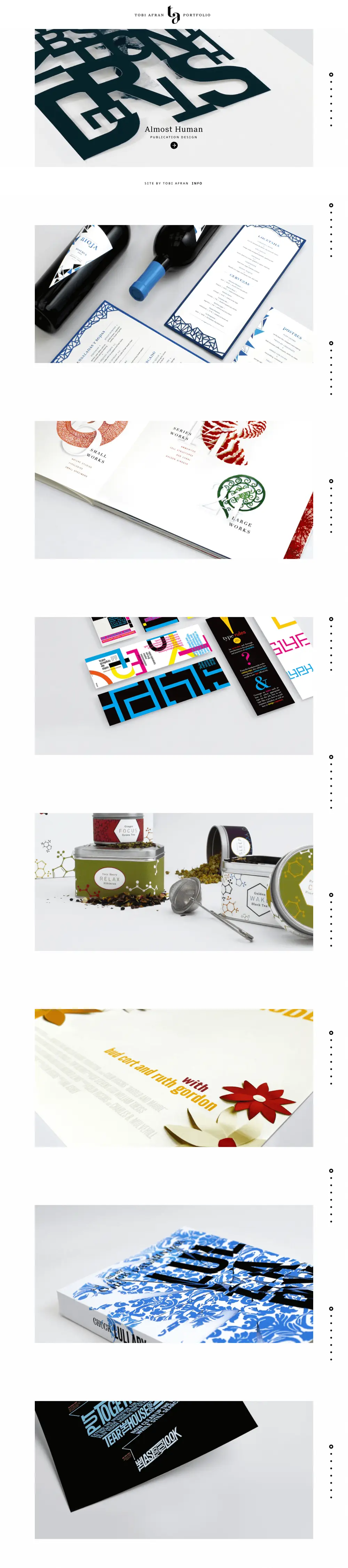 Tobi Afran – Graphic Design overview image