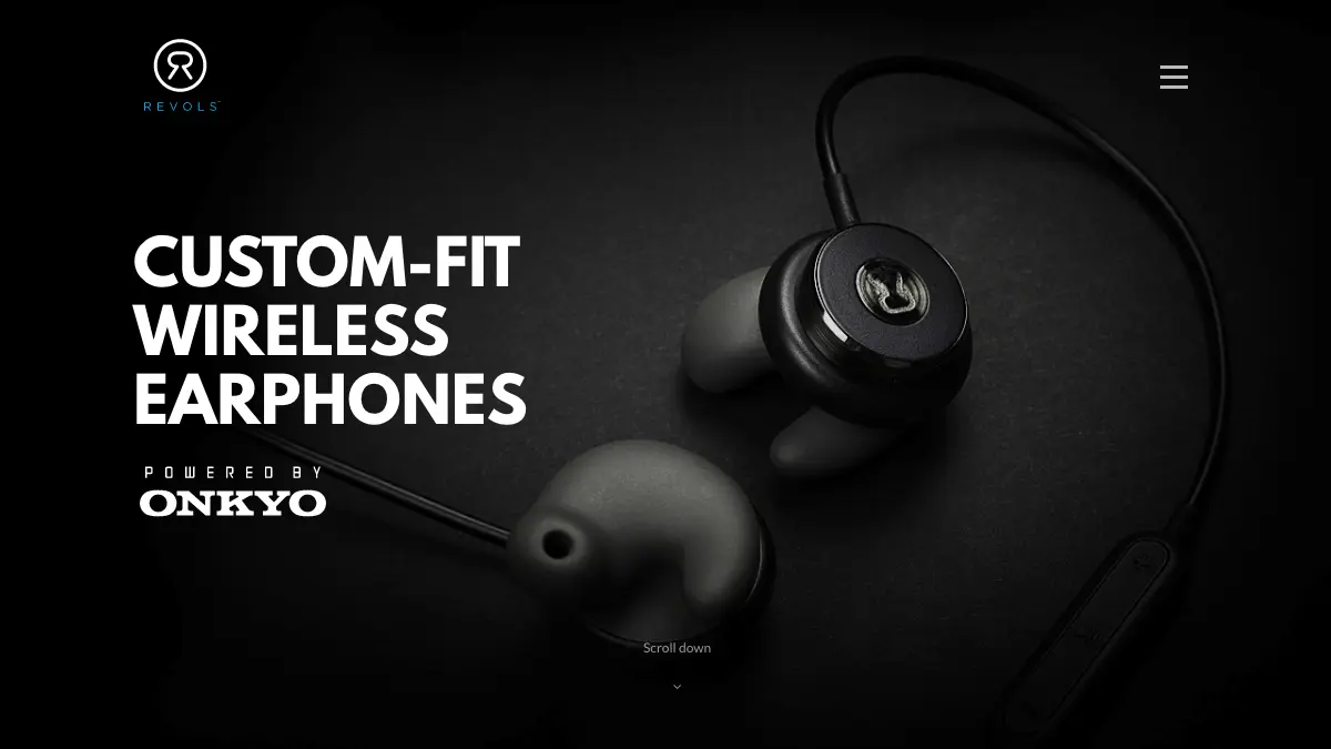 Revols Quick Custom-Fit Wireless Earphonesのアイキャッチ画像