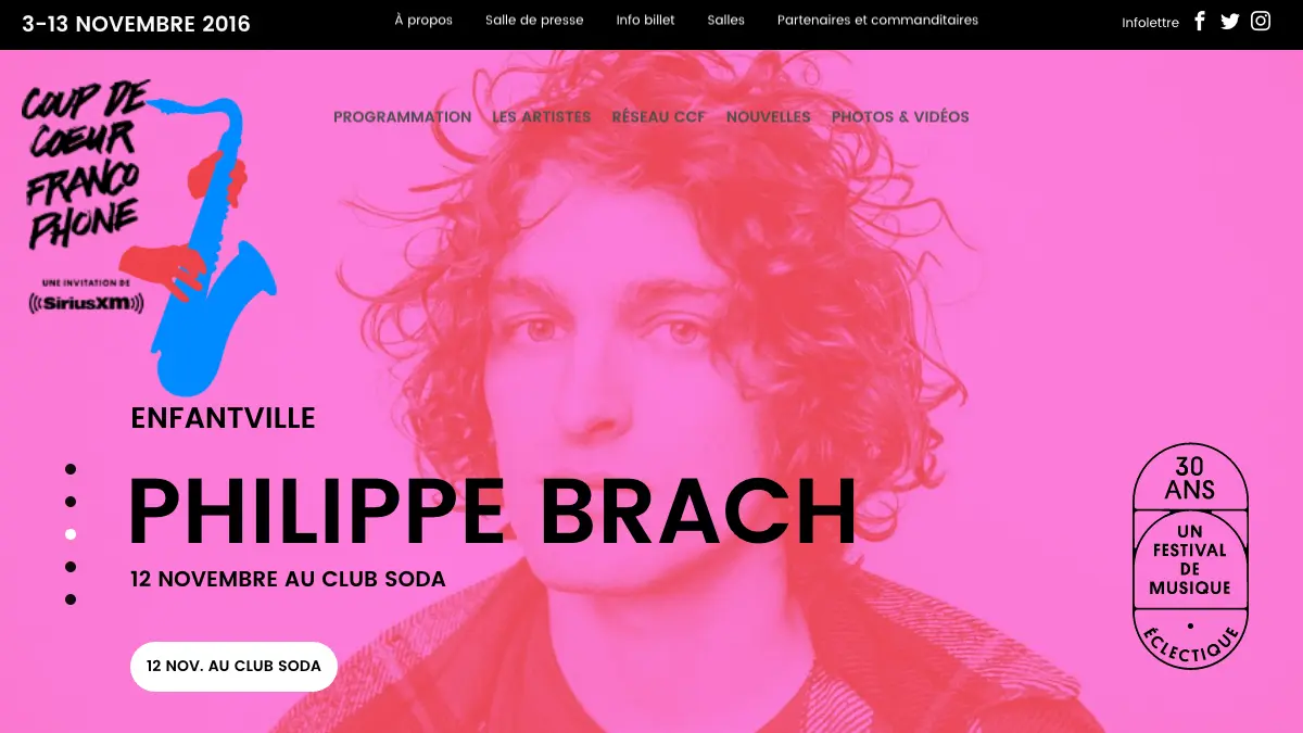 Coup de coeur francophone | festival de chansonsのアイキャッチ画像