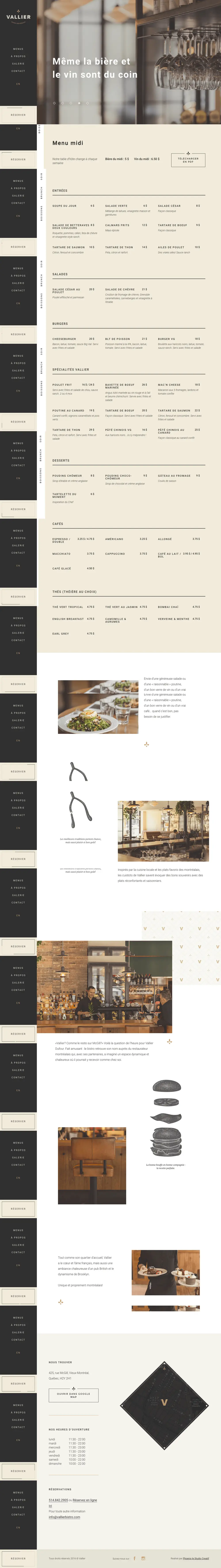 Vallier Bistro overview image