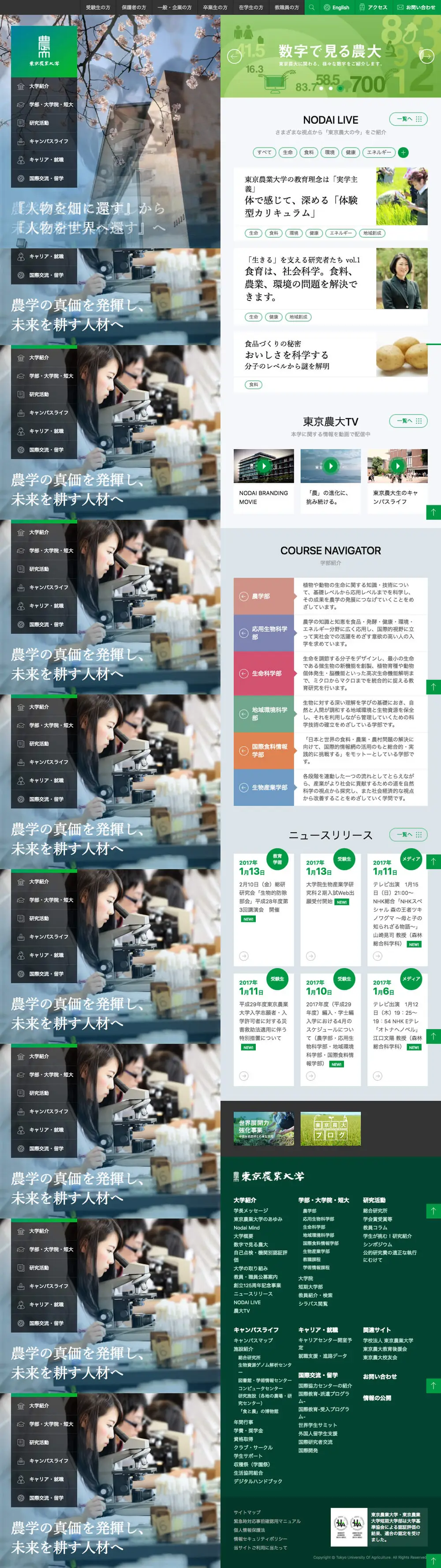 東京農業大学 overview image