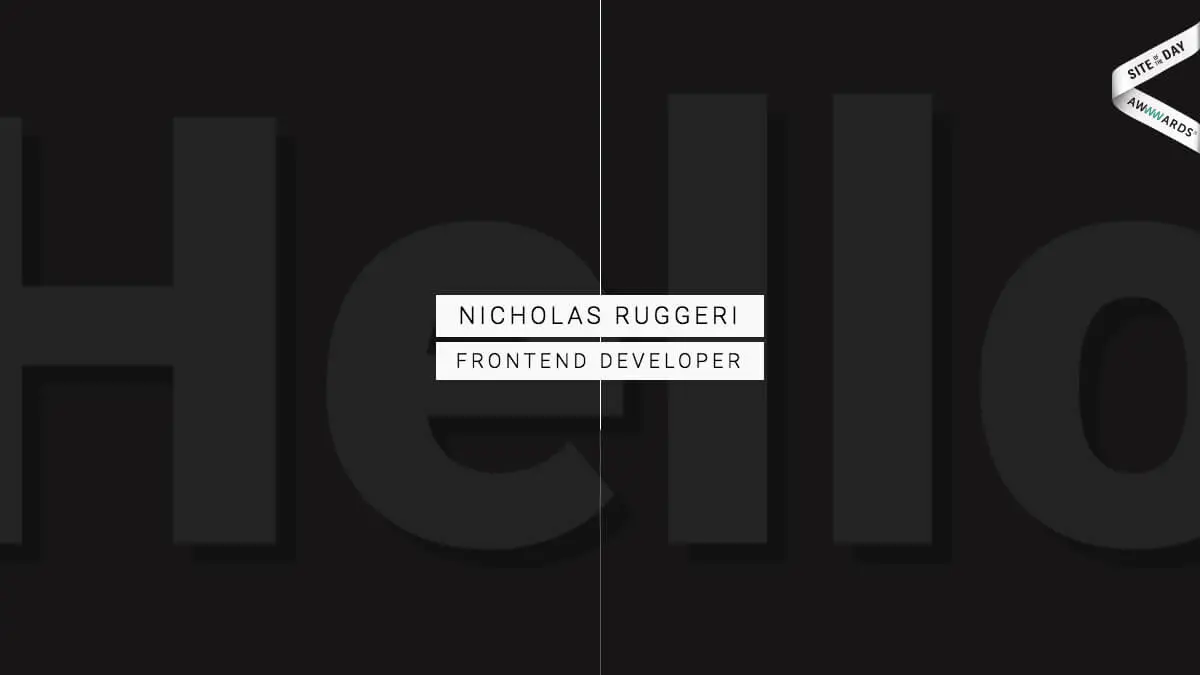 Nicholas Ruggeri • Frontend Developer and Snowboarder from Italyのアイキャッチ画像