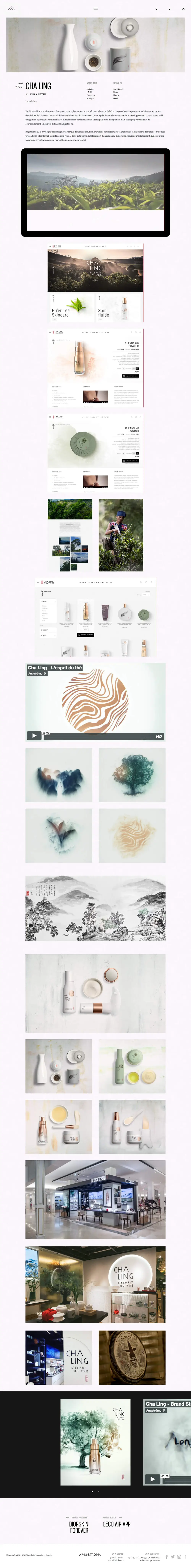 Angström latest works overview image